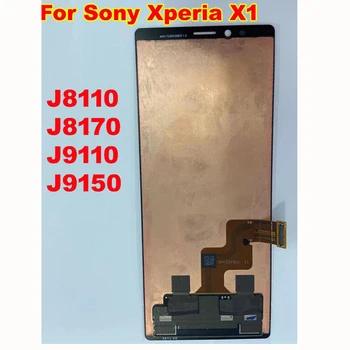Лучший Работающий ЖК-Дисплей Сенсорная Панель Экран Дигитайзер В Сборе Стеклянный Датчик Для Sony Xperia X1 XZ4 J8110 Телефон Pantalla Запчасти