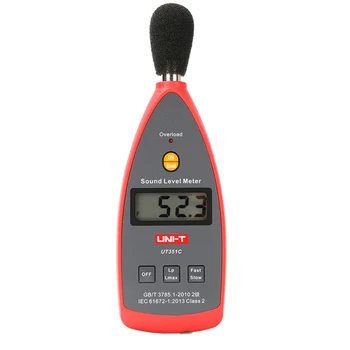Шумомер UNI-T UT351C цифровое измерение уровня звука децибелометр громкости тестовый детектор шума