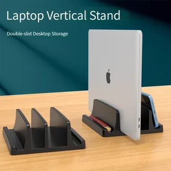 Вертикальная подставка для ноутбука MacBook Pro Air, прозрачный настольный портативный держатель, подставка для ноутбука Surface Book, подставка для планшета