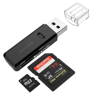 Устройство Чтения Карт TF SD USB 3,0 Cardreader Micro Sd Card To Usb Adaper Устройство Чтения Смарт-Карт Memory Lector De Tarjetas Аксессуары Для Ноутбуков