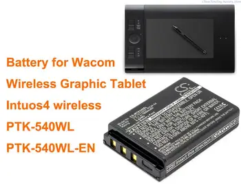 Аккумулятор Cameron Sino для беспроводного графического планшета емкостью 1600 мАч ACK-40203, CP-GWL04 для Wacom Intuos4 wireless, PTK-540WL, PTK-540WL-EN