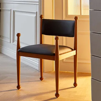 Кресло для отдыха в скандинавском стиле для спальни, креативный дизайн, современные стулья для столовой, деревянные минималистичные предметы мебели для дома El Hogar