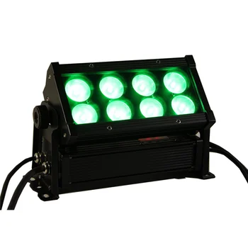 мини светодиодный 8x8 Вт rgbw 4 в 1 светодиодный городской цветной светильник IP 66 Наружный омыватель стен водонепроницаемый светильник