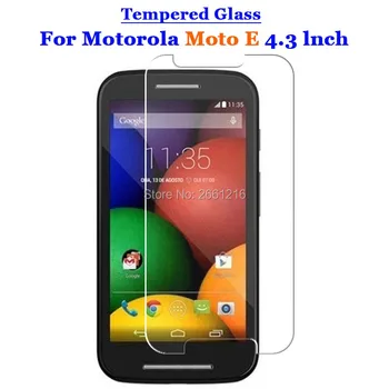 Для Moto E 1-го Поколения Закаленное Стекло 9H 2.5D Премиум Защитная Пленка Для Экрана Motorola Moto E 1-го Поколения XT1021 XT1022 XT1025 4.3