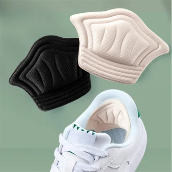 6 пар стелек-подушечек для пяток, облегченных для спортивной обуви, наклейка на заднюю часть регулируемого размера, Противоизносная подушка для ног, стелька для пятки