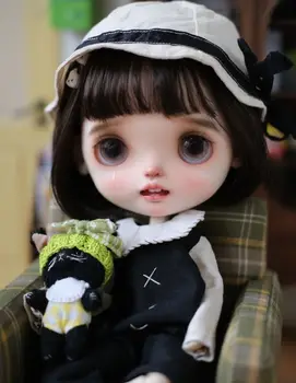 Индивидуальная кукла Blyth ручной работы, продажа обнаженных кукол (без ушек для одежды)