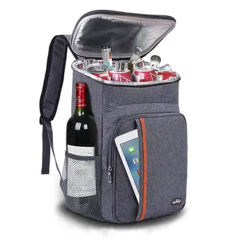 Походная сумка для пикника, Герметичный Рюкзак-холодильник для ланча, Водонепроницаемая Походная Термосумка-холодильник, Изолированная сумка для пикника Большой емкости