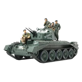 Tamiya 32546 Комплект масштабной модели 1/48 британского зенитного танка AA Crusader Mk.III Наборы пластиковых игрушек для взрослых Коллекция хобби