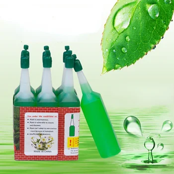 10 бутылок универсального питательного раствора для растений, Саженец цветка в горшке, Зеленое растение, Питательный раствор для цветов, Удобрение