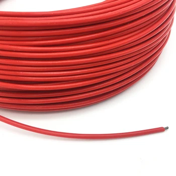 Нагревательный кабель из углеродного волокна с Фторопластовой оболочкой 24K 17 Ом/ м Для теплого пола