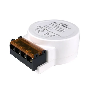 Монитор питания Zigbee Smart Switch 30A Высокомощная вспомогательная деталь 30A AC90-250V Поддержка приложения Tuya Smart Life Голосовое управление
