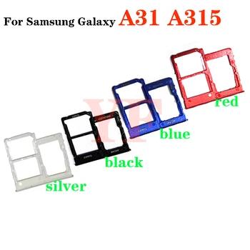 Для Samsung Galaxy A31 A315F A41 A415F Слот для sim-карты Лоток Держатель Гнездо для чтения sim-карт