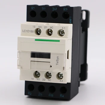 Электрический магнитный контактор переменного тока LC1D188P7 4P 2NO + 2NC LC1-D188P7 32A Катушка переменного тока 230 В