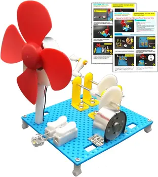 Сделай сам, комплект двигателя постоянного тока, динамо-фонарь, развивающая игрушка-конструктор, наука о генераторах, Научные эксперименты с лампочками для детей старше 8 лет