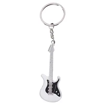 Удобное кольцо для ключей, металлический Гитарный брелок, Многоцелевая сумка для альпинизма, гитара, бас, брелок для ключей, Подвеска