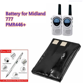 Аккумулятор для двусторонней радиосвязи 3,7 В/650 мАч PB-777 для Midland 777, PMR446 +