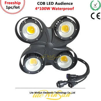 Бесплатная доставка Litewinsune 400 Вт COB LED Blinder для освещения сцены аудитории 3200 К Водонепроницаемый наружный