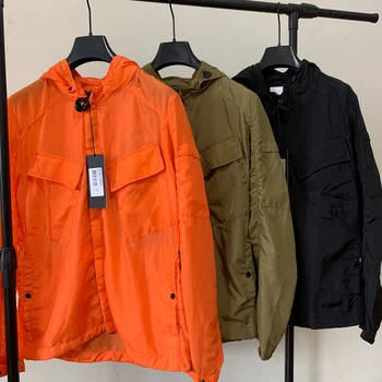 2023 Новая мужская куртка с капюшоном, мужская ветровка на молнии, весенние повседневные рабочие куртки, Мужская повседневная одежда, верхняя одежда и пальто