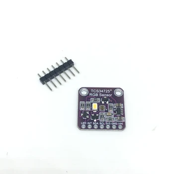 TCS34725 датчик цвета RGB Модуль платы разработки датчика цвета Diy Электронная печатная плата для Arduino