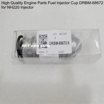 Высококачественные детали двигателя Чашка топливной форсунки DRBM-68672 для форсунки NH220 (6шт)