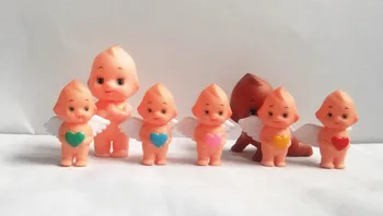 5pcs/a lotchildren's Day gift детский подарок mini cute/lovely kewpie украшение дома пластиковое ремесло куколка SU006