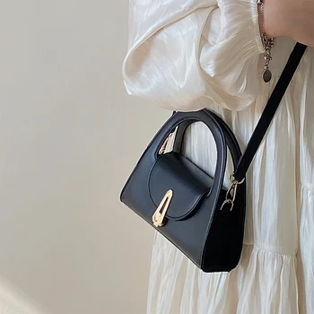 Новая сумка через плечо ins, маленькая корейская ретро-сумка через плечо в стиле кросс-боди, тренд сумок