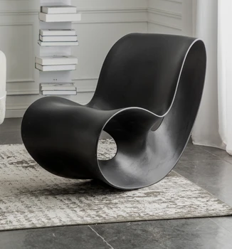 Креативная семейная гостиная знаменитостей онлайн, ленивое кресло-качалка, дизайнерское индивидуальное повседневное кресло с откидывающейся спинкой