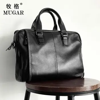 Мягкие кожаные сумки мужские портфели мужская сумка для документов из натуральной кожи ноутбук сумка бизнес портфель сумка мужчины сумки