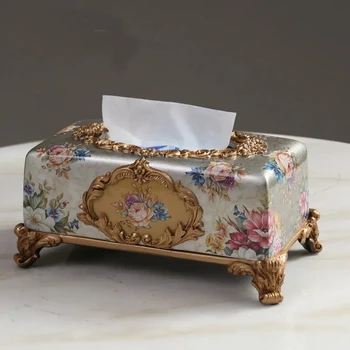 Роскошная Коробка для Салфеток, Модный Элегантный Домашний Держатель для Салфеток для гостиной