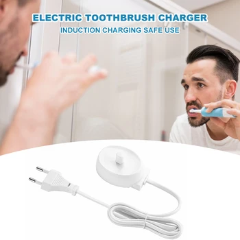 Портативное зарядное устройство для электрической зубной щетки База Держатель штепсельной вилки ЕС для Braun Oral серии B