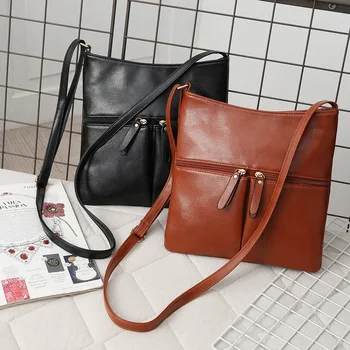 Роскошные кожаные сумки через плечо, женская сумка, дизайнерская сумка-мессенджер с клапаном, сумки через плечо для женщин Bolsa Feminina