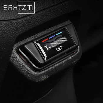 Центральная USB-станция для зарядки задней консоли автомобиля, защитная крышка, пылезащитная рама для Volkswagen VW T-cross Tcross 2019
