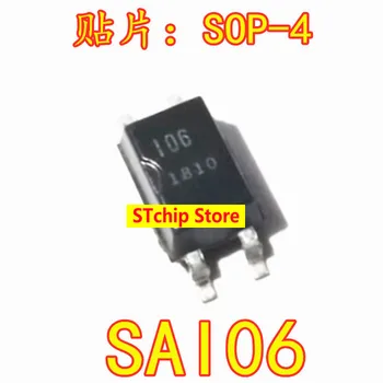 SOP-4 Импортировал SAI06 SA106 оптопара трафаретная печать I06 патч SOP4 оптопара транзисторный изолятор