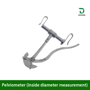 Инструмент для измерения внутреннего и наружного диаметра таза из нержавеющей стали, Штангенциркуль для измерения таза