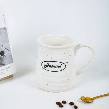 Симпатичная керамическая чашка, бытовая кружка, мужская и женская чашка для питьевой воды, чашка для молока, чашка для кофе на завтрак, пара чашек