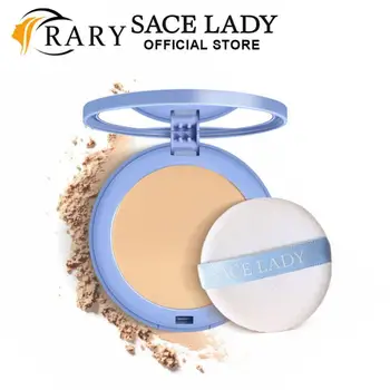 Пудра для выравнивания лица SACE LADY, полное покрытие, прессованная пудра, стойкий водостойкий консилер для макияжа, Косметика для макияжа
