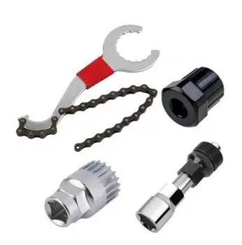 Многофункциональные наборы инструментов для ремонта велосипедов Портативный Гаечный ключ для нижнего кронштейна Кассета для снятия нижнего кронштейна свободного хода Велосипедная цепь