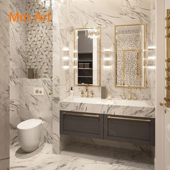 2021 уникальный дизайн, настенный шкаф для умывальника, современная мебель для ванной комнаты
