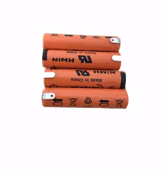4шт 1,2 В Ni-MH аккумуляторная батарея 750 мАч для электробритвы razor RQ360 RQ361 YS523 YS524 YS525 YS526 YS527 YS534 использовать