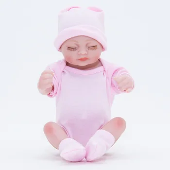 28 см Имитационная кукла Baby Doll Подвижные Фигурки Модные Куклы Возрожденная Детская Игрушка Кукла Яркие Реалистичные Стимулирующие Игрушки Детский подарок