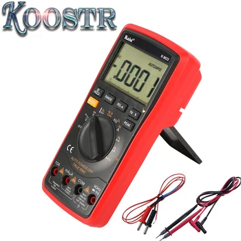 Kaisi 9033 count Высокоточный автоматический диапазон измерения цифровой мультиметр true RMS измерение температуры цифрового конденсатора