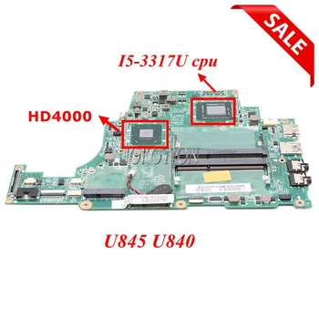 NOKOTION DA0BY2MB8D0 A000211310 Материнская плата для ноутбука Toshiba Satellite U845 U840 Материнская плата с i5-3317U HM77 GMA HD4000 DDR3