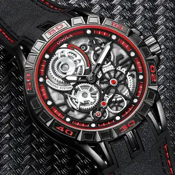 Мужские часы Лучший бренд класса Люкс кварцевые водонепроницаемые модные спортивные наручные часы из нержавеющей стали Man