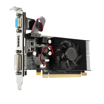 Видеокарта HD7450 64Bit 2GB GDDR3 PCI-E 2.0 X16 HDMI-Совместимая Видеокарта VGA DVI-I Для AMD Radeon HD 7450 2G 64 Bit