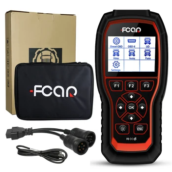 Универсальный считыватель диагностического кода FCAR HDS 300 автоматический сканер для легковых и грузовых автомобилей Инструмент DPF Диагностический инструмент Сканер