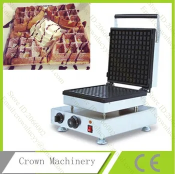 Электрическая коммерческая машина для выпечки вафель с антипригарным покрытием 110 В 220 В, Железный гриль; машина для приготовления вафельных тортов