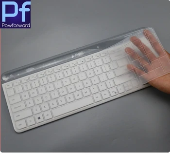 Силиконовый пылезащитный беспроводной рабочий стол для Logitech MK470 Slim Wireless Keyboard Защитная пленка для кожи клавиатуры MK 470 от пыли