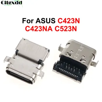 Cltgxdd 1шт Тип-C USB Разъем Питания Постоянного Тока Для ASUS C423N C423NA C523N Хвостовая Вилка Тип C Порт Зарядки 24Pin Розетка
