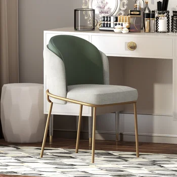 Роскошный Современный кухонный стул Офисного дизайна, Напольные обеденные стулья для гостиной, мобильные эргономичные мебель класса люкс