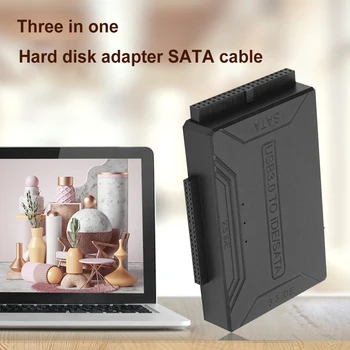 Конвертер кабеля USB 3.0 На SATA/IDE US/EU/UK/AU Plug Адаптер SATA-USB 3.0 Конвертер для Универсального 2,5/3,5-Дюймового Жесткого Диска SSD